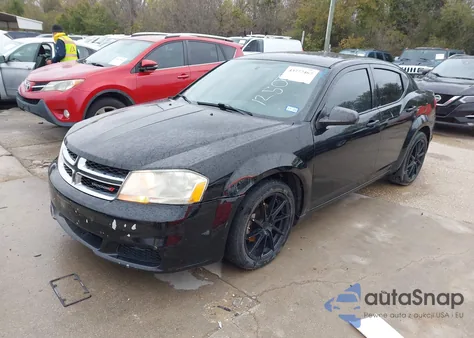 2014 Dodge Avenger Se z USA, uszkodzony, nr VIN 1C3CDZAB2EN112500
